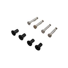 Losi Front King Pins & Arm Bushings, Steel: ALL 5IVE