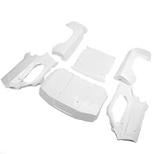 Losi Body Set, Complete, White: 5IVE-T 3.0