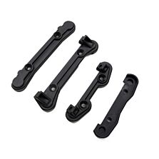 Losi Hinge Pin Brace Covers, Front/Rear (4): ALL 5IVE