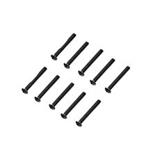 Losi Button Head Screws, M4 x 30mm STL (10)