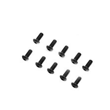 Losi Button Head Screws, M5 x 12mm STL (10)