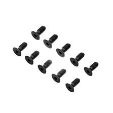 Losi Flat Head Screws, M5 x 12mm STL (10)