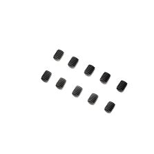 Losi Set Screw, M4 x 5mm Cup Point, STL (10)