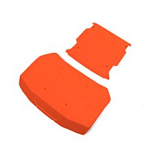Losi Body Panel, Hood & Roof, Flourescent Orange: 5IVE-T 3.0