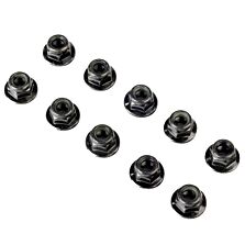 Losi Flanged Nylock Nut, M6 STL (10)