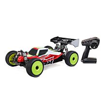 Losi 1/8 8IGHT-XE 4S 4X4 RTR Brushless Race Buggy, Clear