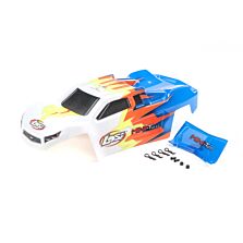 Losi Body, Blue/White: Mini-T 2.0
