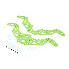 Losi Chassis Plate Set, Green: Mini LMT