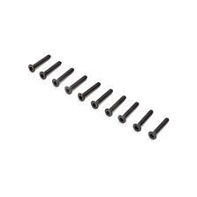 Losi Flat Head Screws, M2x12mm (10)