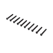Losi Button Head Screws, M2x14mm (10)