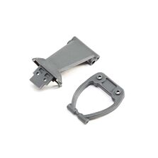 Losi Front Bumper Skid Plate&Support Gray Rock Rey