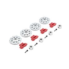 Losi Hex Rotor Caliper and Pin Set (4): Baja Rey