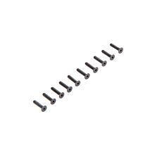 Losi Flat Head Screws M2.5 x 12mm (10)