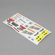Losi Flrsnt YellowDecalSheet Rock Rey