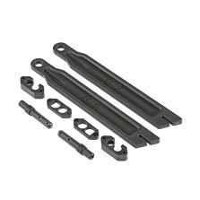 Losi Battery Straps and EC5 Plug Holder: LST 3XL-E