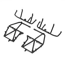 Losi Side Cage and Lower Bar, Black: LMT