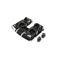 Losi Interior Set with Helmets, Clear: Super Baja Rey