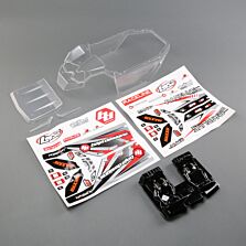 Losi Body Set, Clear: Super Rock Rey