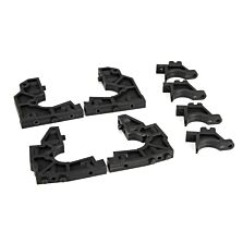 Losi Front/Rear, Bulkhead Set: 1/5 DB XL