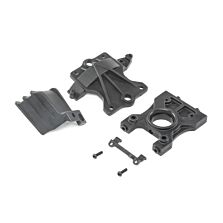 Losi Center Diff Standoff TopPlate & Gear Cover DBXL-E