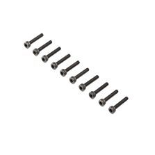 Losi Cap Head Screws, Steel, Black Oxide, M3 x 16mm (10)