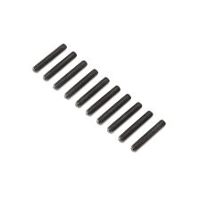 Losi Set Screws, Steel, Black Oxide, Flat Point, M5 x 30mm (10)