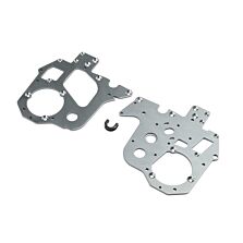 Losi Chassis Plate Set, Aluminum: PM-MX/SM