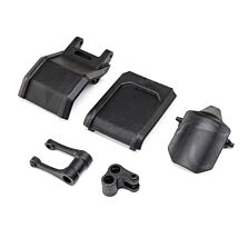 Losi Pull Rod, Knuckle & Skid Plates: PM-MX/SM
