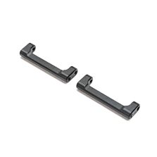 Losi Aluminum Crossbar, Shock Mount, Black: Mini LMT (2)