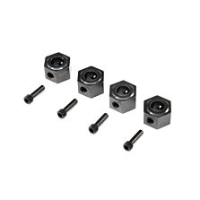 Losi 12mm Machined Wheel Hex (4): LMT