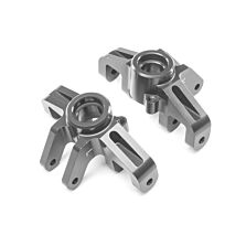 Losi Aluminum Front Spindle Set: Super Baja Rey