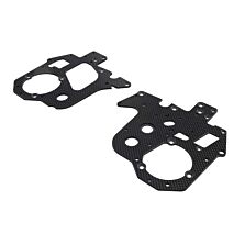 Losi Carbon Chassis Plate Set: PM-MX/SM
