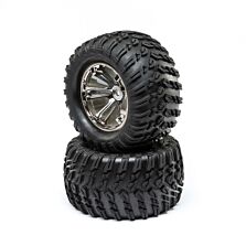 Losi Wheels and Tires Mounted (2): TENACITY T