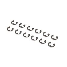 Losi E-Clips, 4mm (12): 8X, 8XE
