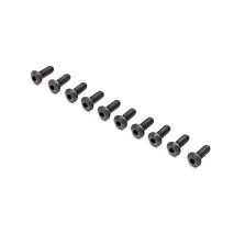 Losi Button Head Screws, 2-56 x 1/4" (10): 8X, 8XE