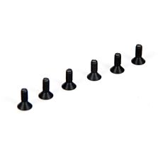 Losi Flat Head Screws, 4-40 x 5/16" (6)