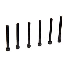 Losi Cap Head Screws, 4-40 x 1 1/4" (6)