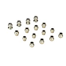 Losi Pivot Ball Set, Hard Anodized (16): TEN