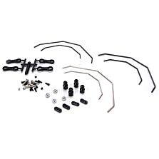 Losi Front/Rear Sway Bar Kit: 10-T