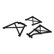 Losi Rear Bumper Brace Set (3): 5IVE-T