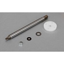 Losi Nutted Shock Shaft & Piston Kit, Rear: 5IVE-T, MINI WRC