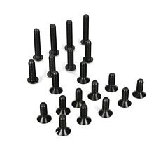 Losi 6mm Button Head & Flat Head Screw Assortment (20): 5IVE-T, MINI WRC