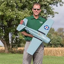 ParkZone F4F Wildcat 1.0m BNF Basic with AS3X and SAFE Select