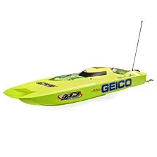 Pro Boat Miss GEICO Zelos 36" Twin Brushless Catamaran RTR