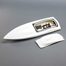 Pro Boat Hull and Canopy Set, White: Impulse 32