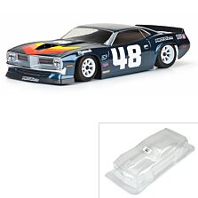 PROTOform 1/10 1970 Plymouth Barracuda Clear Body: Vintage Trans-Am
