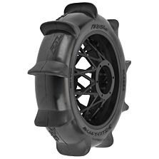 Pro-Line Racing 1/4 Roost MX Sand Paddle Rear Tire MTD Black (1): PROMOTO-MX