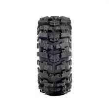 Pro-Line Racing 1/30 Baja Pro X Front/Rear Mounted Chrome Beast Tires (4): Axial SCX30