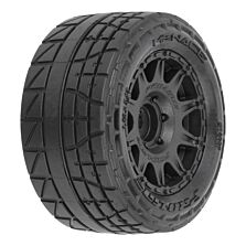 Pro-Line Racing 1/18 Menace F/R Street Tires MTD 12mm Black Raid (4): Granite GROM