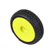 Pro-Line Racing 1/24 Electron 2.0 Buggy F/R Tires Mounted 7mm Yellow (4): Micro-B